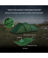 Naturehike Opalus Tunnel Backpacking Tent for 2 Person Backpacking Tent, Lightweight Camping Tent with Footprint & Vestibule