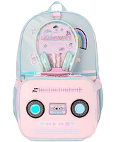 InMocean Big Girls Music Backpack, Lunch Bag & Headphone Set