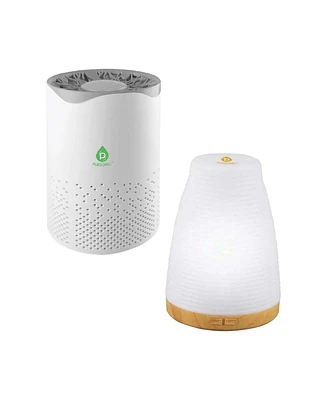 Pursonic Usb Aroma Diffuser & True Hepa Air Purifier Bundle