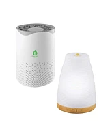 Pursonic Usb Aroma Diffuser & True Hepa Air Purifier Bundle