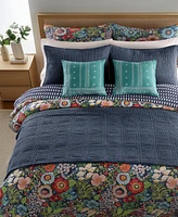 Levtex Night Garden Reversible 3-Pc. Quilt Set