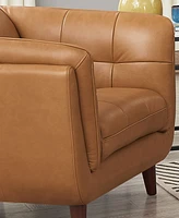 Hydeline Solana 43" Top Grain Leather Armchair