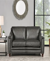 Hydeline Belfast 67" Top Grain Leather Loveseat