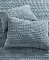 Levtex Velvet Stitch Reversible -Pc. Quilt Set