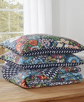 Levtex Night Garden Reversible 3-Pc. Quilt Set