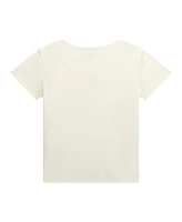 Guess Big Girl Short Sleeve with Shiny Foil Print Logo T-Shirt