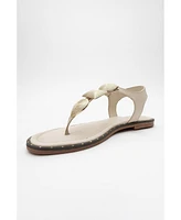 Giulia Leather Flat Sandal (Women)