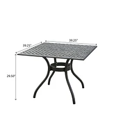 Cayman Arch Mesh 39 In Sq Table