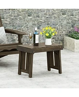 Outdoor Acacia Wood Coffee Side Tables