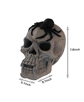 Halloween Demon Skull for Outdoor Fireplace and Fire Pit