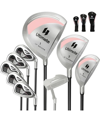 Women's 9 Pieces Complete Golf Club Set