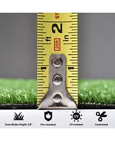 Yescom 4pcs 65x5 Ft Artificial Turf Grass Rug Gym Turf Indoor Outdoor Event Balcony Deck Patio