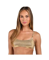 Sunshine 79 Glitz And Gold Bralette Top
