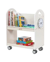 ECR4Kids Mobile Book Cart with Countdown Timer