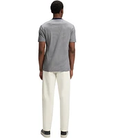 Boss by Hugo Men's Fineline Stripe Cotton-Silk T-Shirt