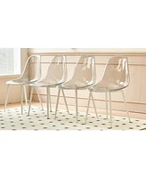 Mid-Century Dining Set: Table & 4 Chairs