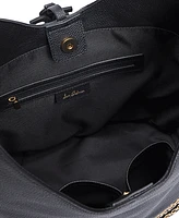 Sam Edelman Khiara Espadrille Large Leather Hobo Bag