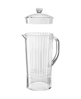 The Wine Savant Lighthouse Ribbed Pitcher