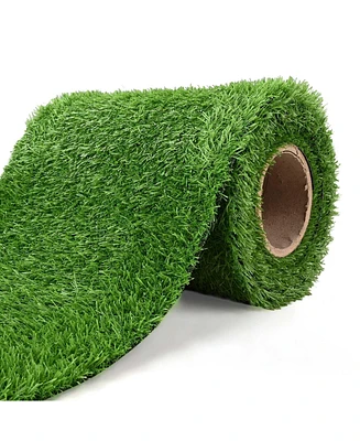 Yescom 20x1 Ft Artificial Grass Turf 0.8" Fake Grass Rug Synthetic Lawn Indoor Outdoor Decor