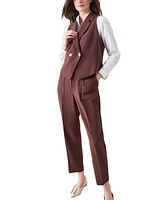 Jones New York Women's Double-Breasted Notched-Lapel Vest