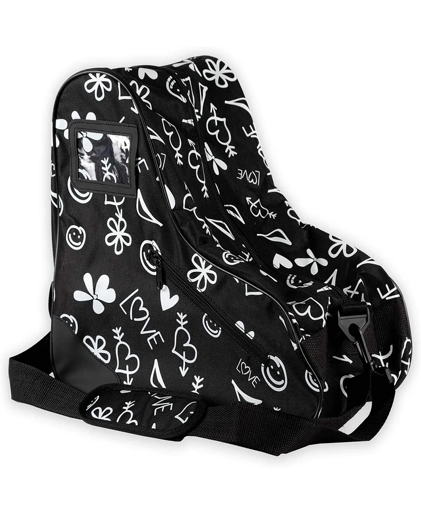 Epic Limited Edition Premium Black Luv Quad Speed Roller Skate Bag