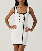 Astr the Label Women's Button-Front Mini Dress