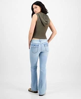 Ultra Flirt Juniors Sweater Vest Celebrity Pink Bootcut Jeans