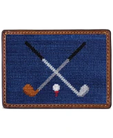 Smathers & Branson Men's Crossed Clubs Wallet