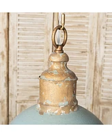 Retro Blue Pendant Light for Stylish Home Interiors, Perfect for Creating a Cozy and Sophisticated Ambiance