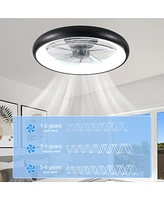 Ceiling Fan with Lights Dimmable Led