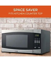 1.6 Cu. Ft. Counter Top Microwave, Stainless Steel
