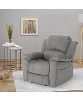 Sophisticated Manual Recliner: Modern Elegance and Effortless Comfort