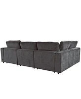 Modular Sofa w/Storage, Usb, Wireless Charger, Bluetooth Speaker