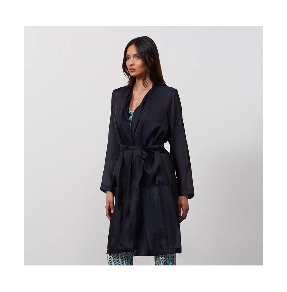 Silk Organza Trench