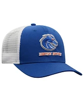 Top of the World Men's Royal/White Boise State Broncos Victory Baseline Adjustable Trucker Hat
