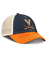 Top of the World Men's True Navy Virginia Cavaliers Off Road Adjustable Trucker Hat