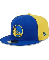 New Era Men's Royal/Gold Golden State Warriors Gameday Wordmark 59FIFTY Fitted Hat