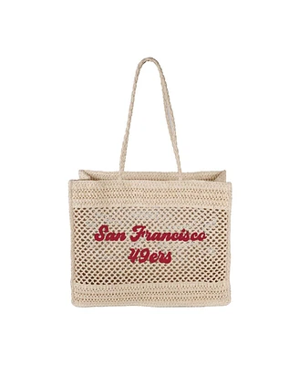 Logo Brands San Francisco 49ers Coastal Tote Bag