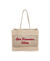 Logo Brands San Francisco 49ers Coastal Tote Bag