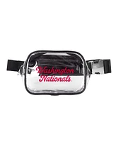 Logo Brands Washington Nationals Clear Belt Bag