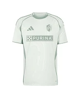 Adidas Men's Light Green St. Louis City Sc 2025 One Planet Pre-Match Jersey