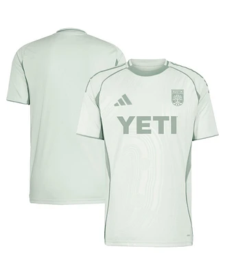 Adidas Men's Light Green Austin Fc 2025 One Planet Pre-Match Jersey
