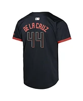 Nike Big Boys and Girls Black Cincinnati Reds City Connect Limited Jersey