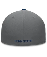 Top of the World Men's Gray/Navy Penn State Nittany Lions Rally Two-Tone Fitted Hat