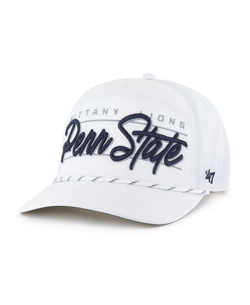 '47 Brand Men's White Penn State Nittany Lions Condor Hitch Brrr Adjustable Hat