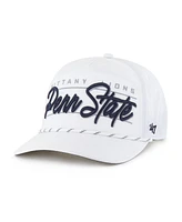 '47 Brand Men's White Penn State Nittany Lions Condor Hitch Brrr Adjustable Hat