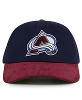 American Needle Men's Navy/Burgundy Colorado Avalanche Burnett Adjustable Hat