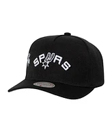 Mitchell & Ness Men's Black San Antonio Spurs 1998 Nba Finals Born To Win Pro Crown Adjustable Hat