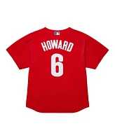 Mitchell & Ness Men's Ryan Howard Red Philadelphia Phillies Cooperstown Collection Batting Practice Jersey