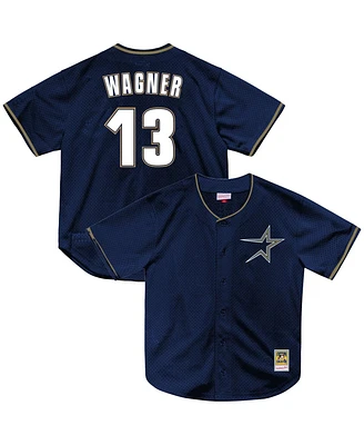 Mitchell & Ness Men's Billy Wagner Navy Houston Astros Authentic Batting Practice Jersey